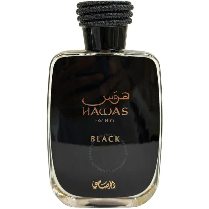 Rasasi Hawas Black / هوس parfüm şişesi