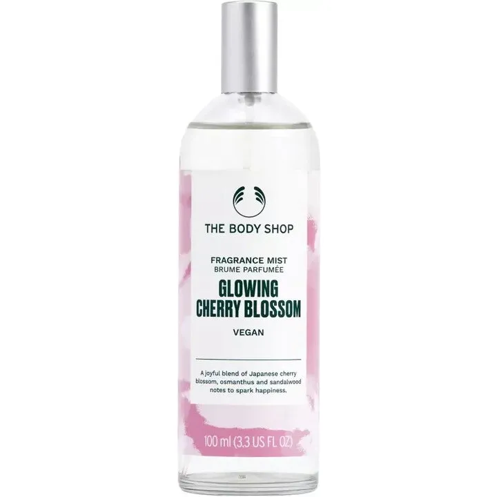 The Body Shop Glowing Cherry Blossom (Fragrance Mist) perfume bottle