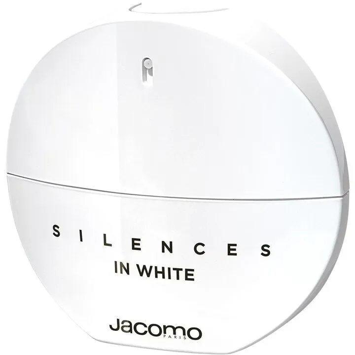 Jacomo Silences In White perfume bottle
