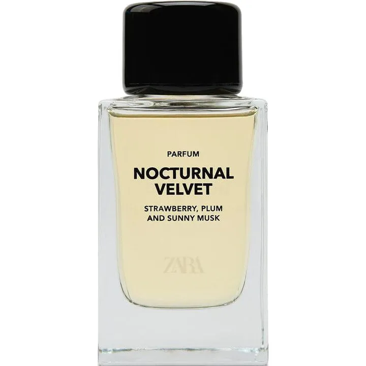 Zara Nocturnal Velvet perfume bottle