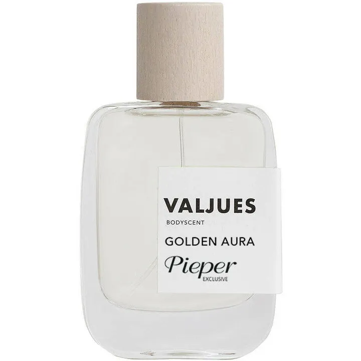 Valjues Golden Aura parfüm şişesi