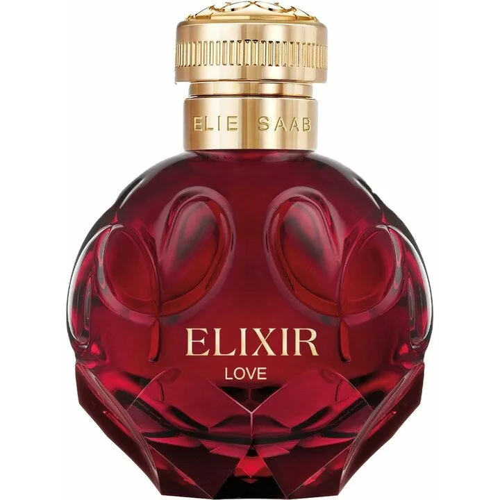 Elie Saab Elixir Love perfume bottle