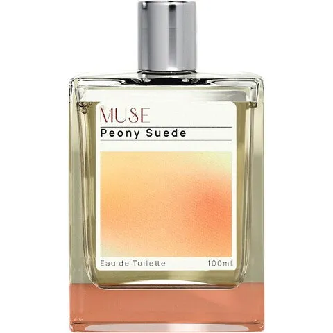 The Muse Living Peony Suede parfüm şişesi