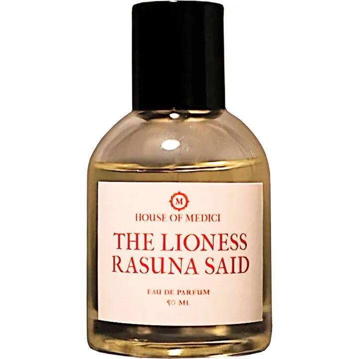 House of Medici The Lioness Rasuna Said perfume bottle