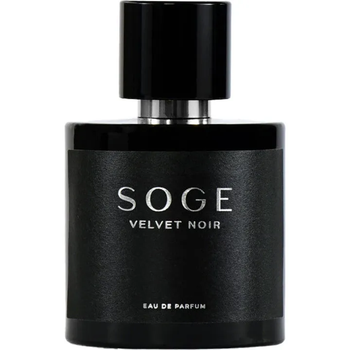 Soge Perfumes Velvet Noir parfüm şişesi