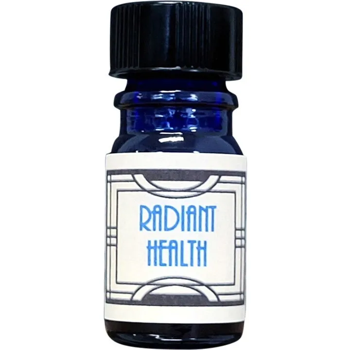 Nui Cobalt Designs Radiant Health perfume bottle