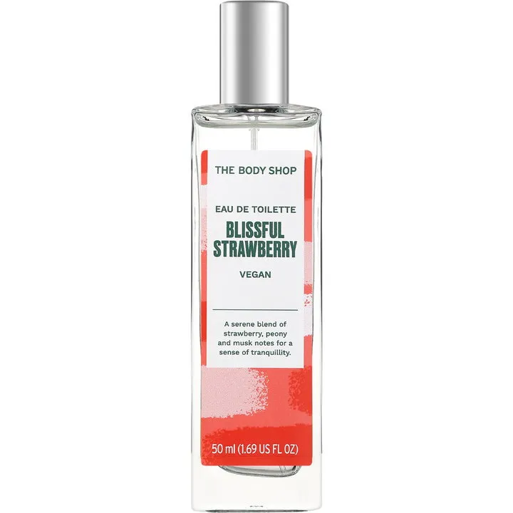 The Body Shop Blissful Strawberry (Eau de Toilette) perfume bottle