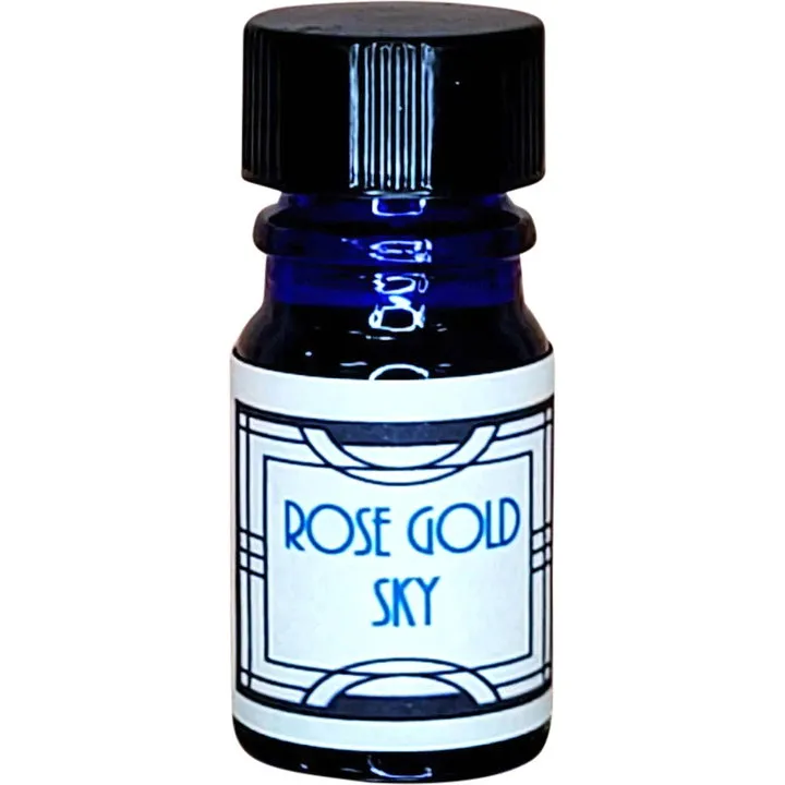 Nui Cobalt Designs Rose Gold Sky perfume bottle