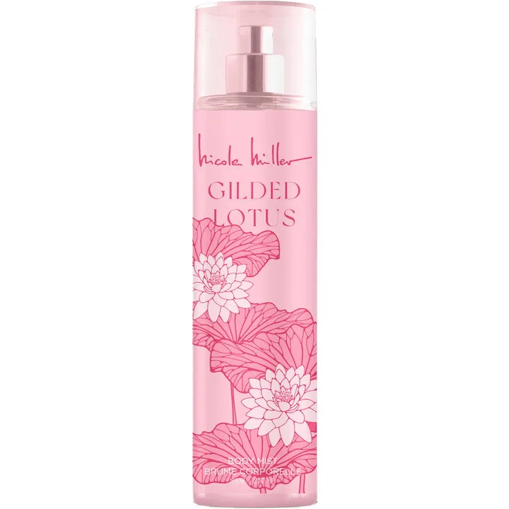Nicole Miller Gilded Lotus perfume bottle