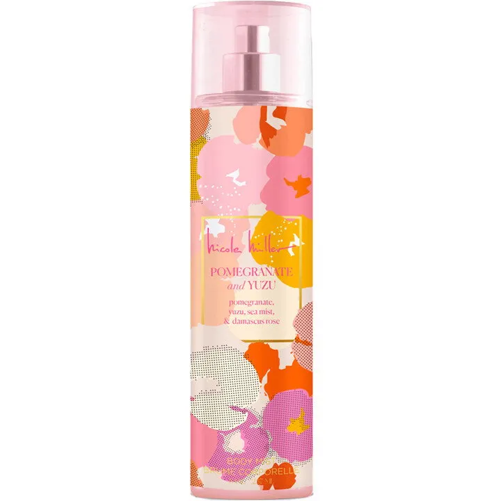 Nicole Miller Pomegranate Yuzu perfume bottle
