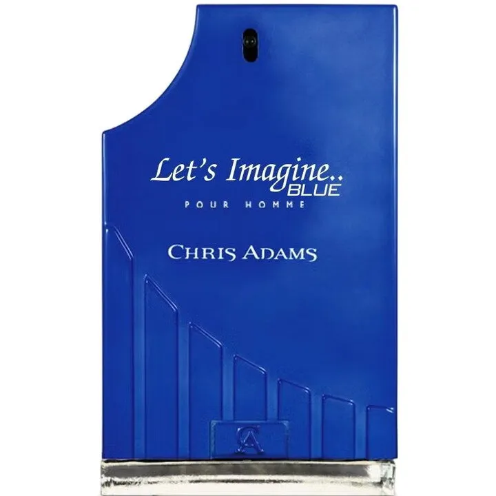 Chris Adams Let's Imagine.. Blue parfüm şişesi