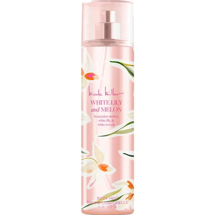 Nicole Miller White Lily and Melon perfume bottle