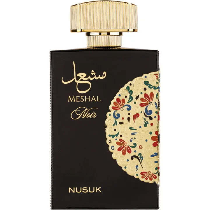 Nusuk Meshal Noir perfume bottle