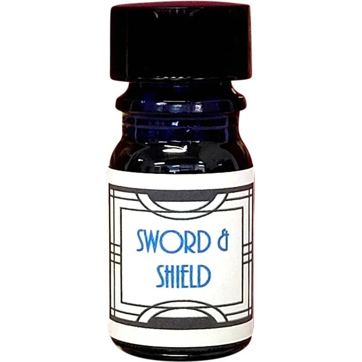 Nui Cobalt Designs Sword & Shield parfüm şişesi
