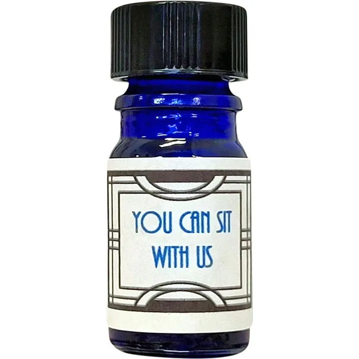 Nui Cobalt Designs You Can Sit With Us perfume bottle