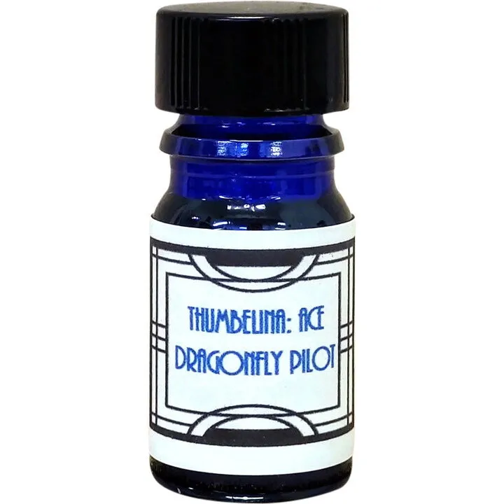 Nui Cobalt Designs Thumbelina: Ace Dragonfly Pilot perfume bottle