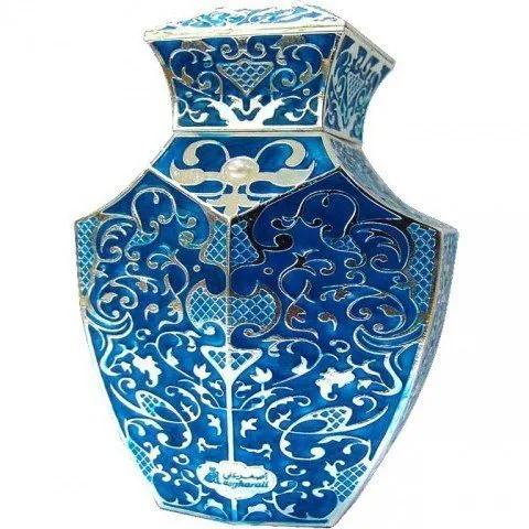 Asgharali Mouj Al Azraq perfume bottle