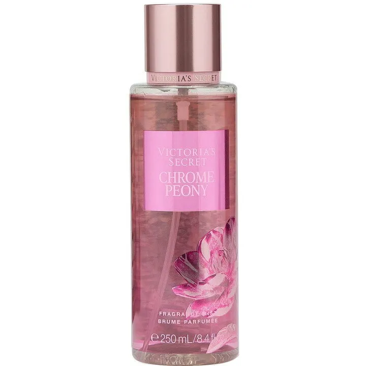 Victoria's Secret Chrome Peony perfume bottle