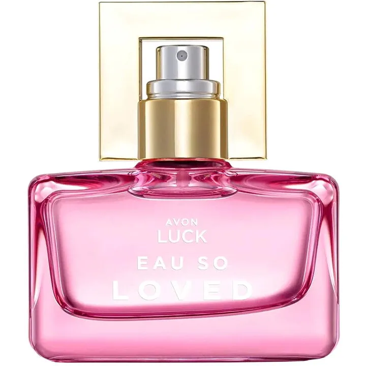 Avon Luck Eau So Loved perfume bottle