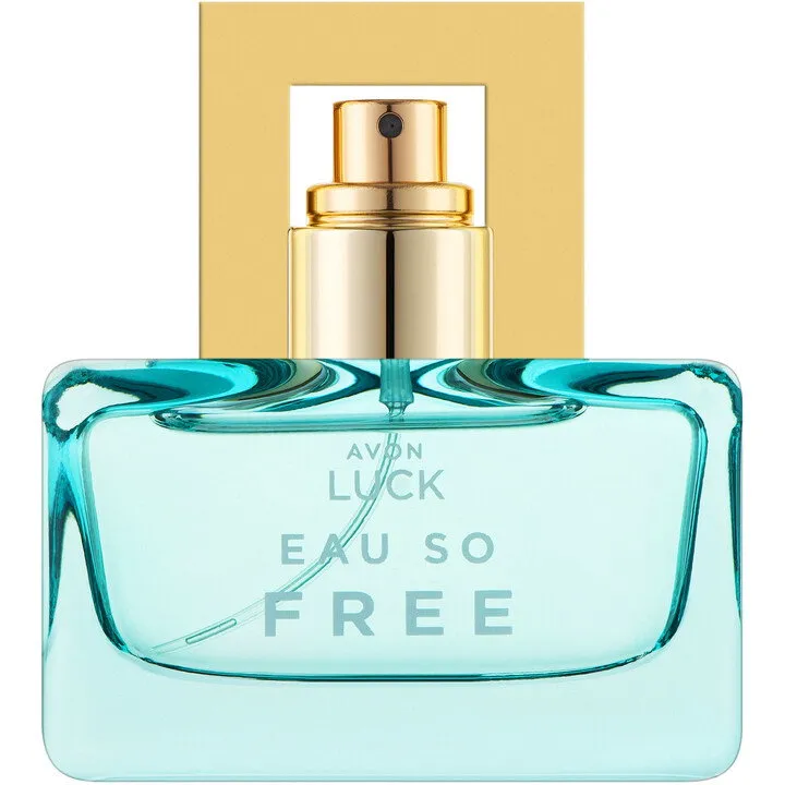 Avon Luck Eau So Free perfume bottle
