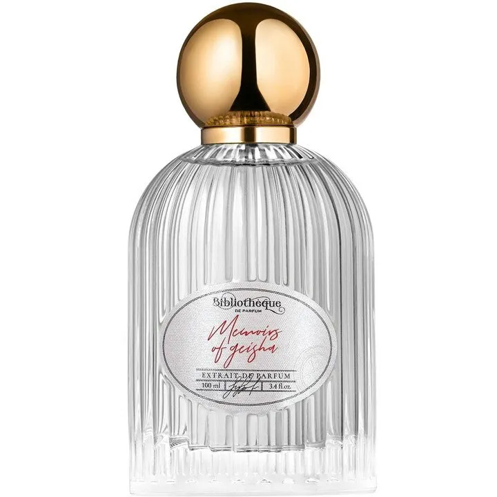 Bibliothèque de Parfum Memoirs of Geisha perfume bottle