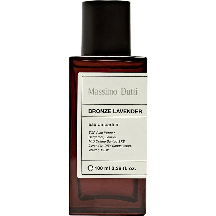 Massimo Dutti Bronze Lavender parfüm şişesi