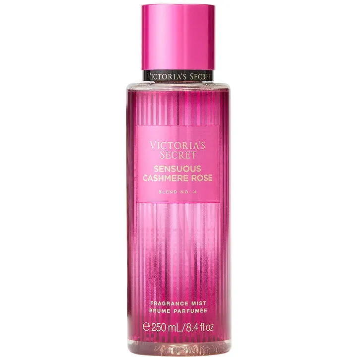 Victoria's Secret Sensuous Cashmere Rose perfume bottle