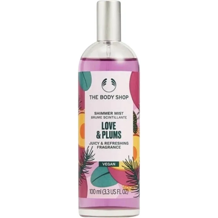 The Body Shop Love & Plums parfüm şişesi