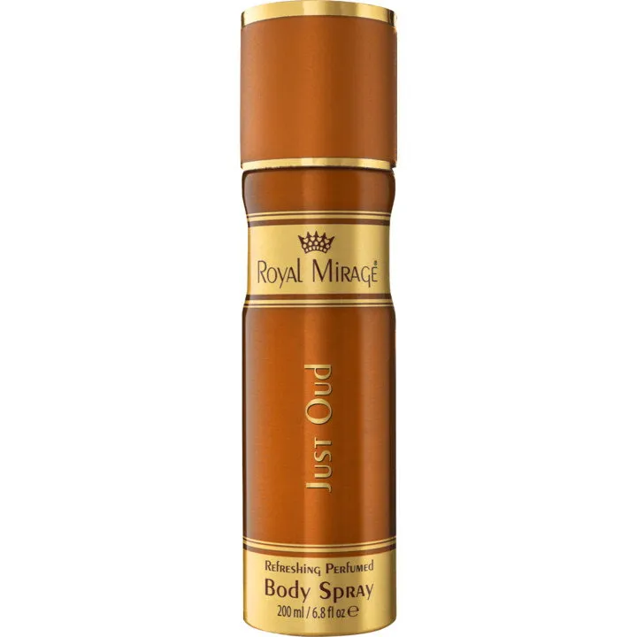 Royal Mirage Just Oud (Body Spray) parfüm şişesi