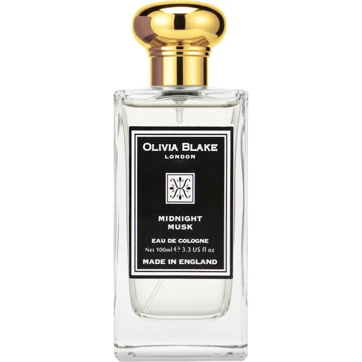 Olivia Blake Midnight Musk perfume bottle