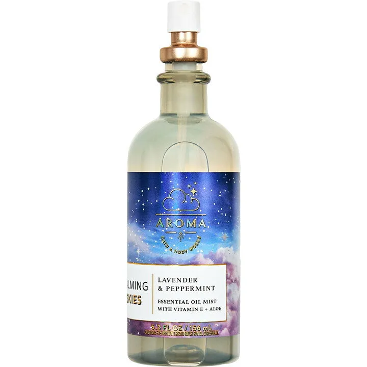 Bath & Body Works Calming Skies - Lavender & Peppermint parfüm şişesi
