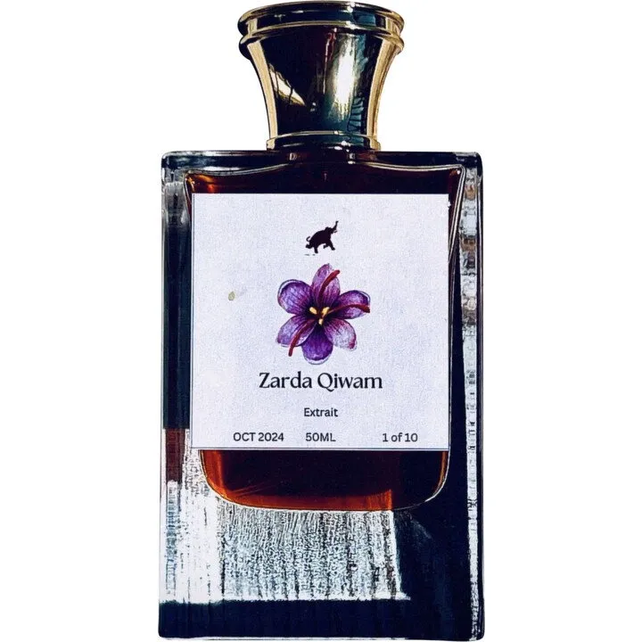 Ahom World Zarda Qiwam perfume bottle