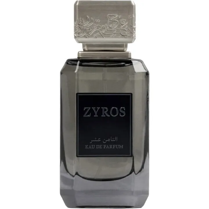 Zyros XVIII / الثامن عشر parfüm şişesi