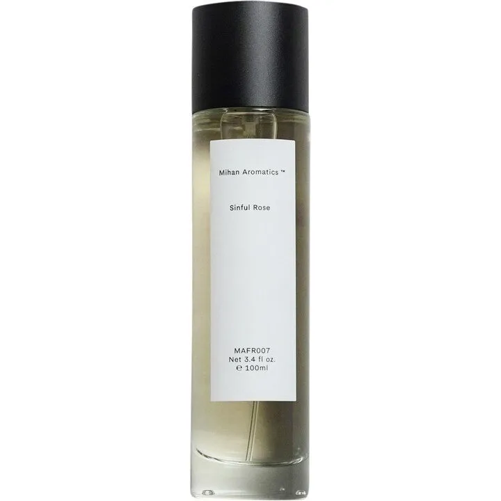 Mihan Aromatics Sinful Rose perfume bottle