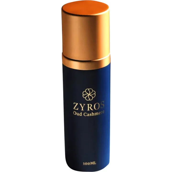 Zyros Oud Cashmere perfume bottle