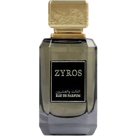 Zyros XXIII /  الثالث والعشرون parfüm şişesi
