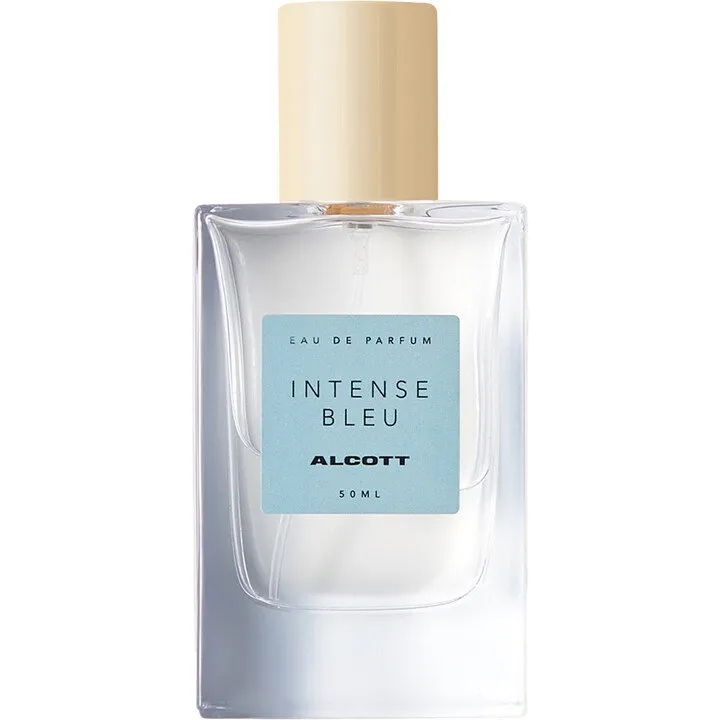 Alcott Intense Blue perfume bottle