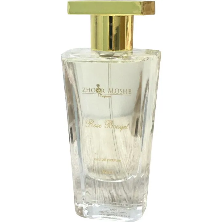 Zhoor Aloshb Rose Bouqet perfume bottle