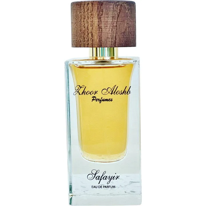 Zhoor Aloshb Safayir perfume bottle