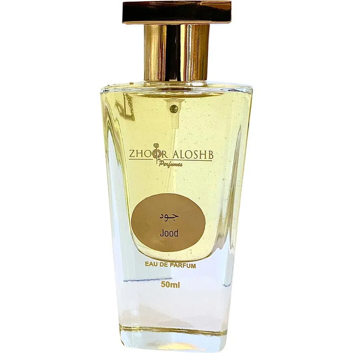 Zhoor Aloshb Jood perfume bottle