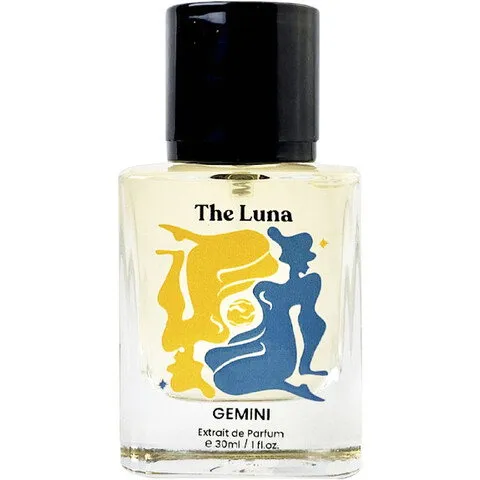 The Luna Gemini perfume bottle