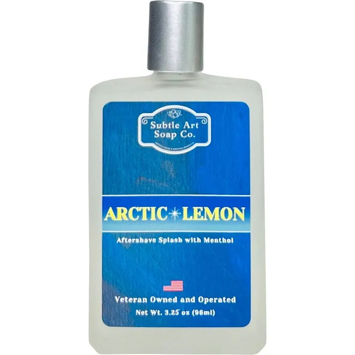 Subtle Art Soap Co. Arctic Lemon parfüm şişesi