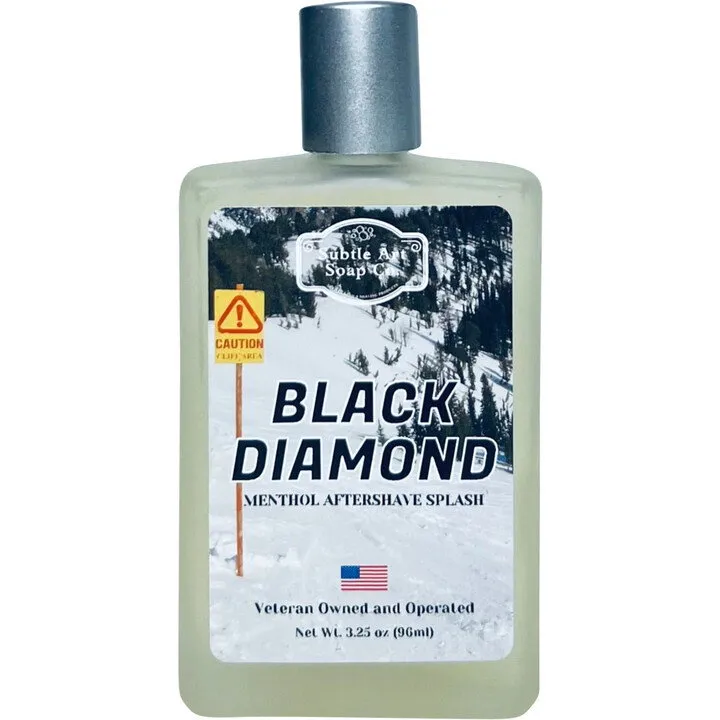 Subtle Art Soap Co. Black Diamond parfüm şişesi