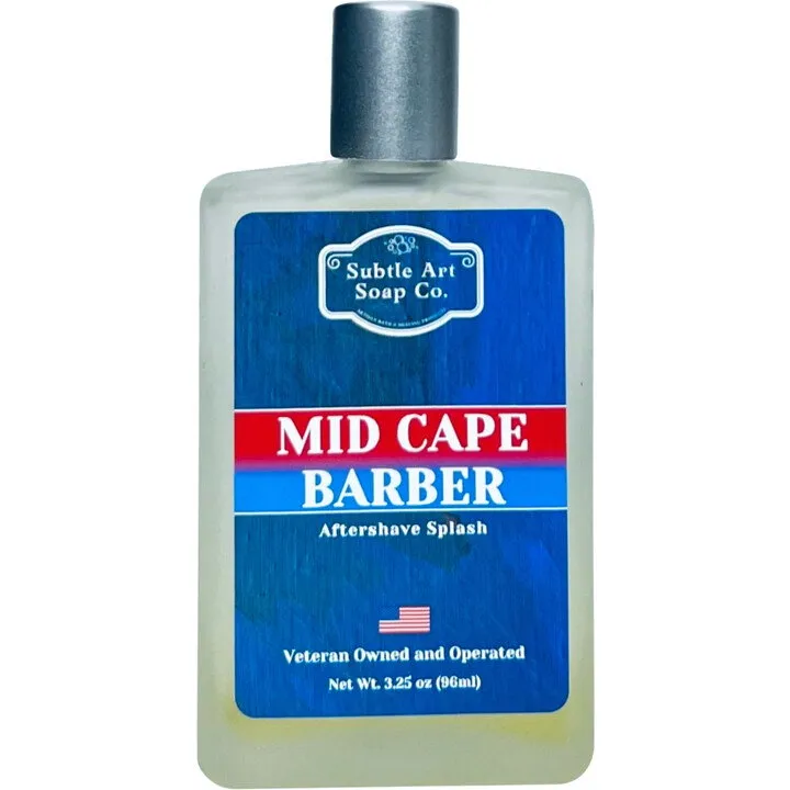 Subtle Art Soap Co. Mid Cape Barber parfüm şişesi