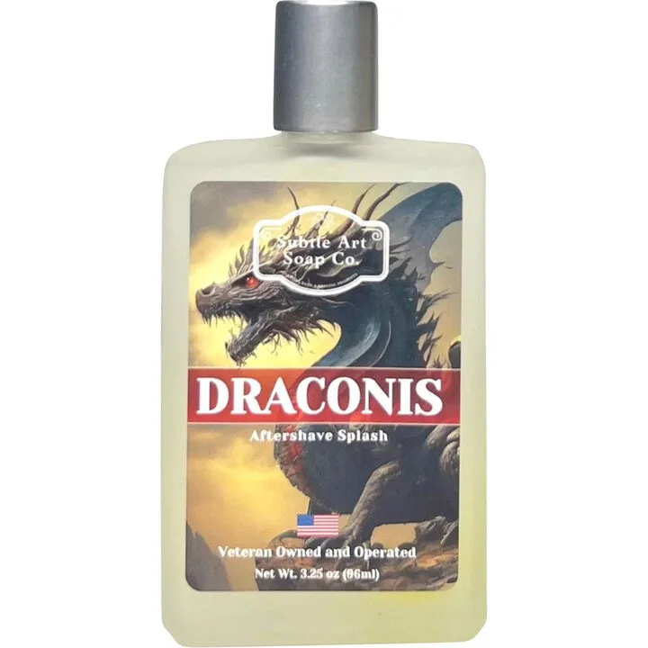 Subtle Art Soap Co. Draconis parfüm şişesi