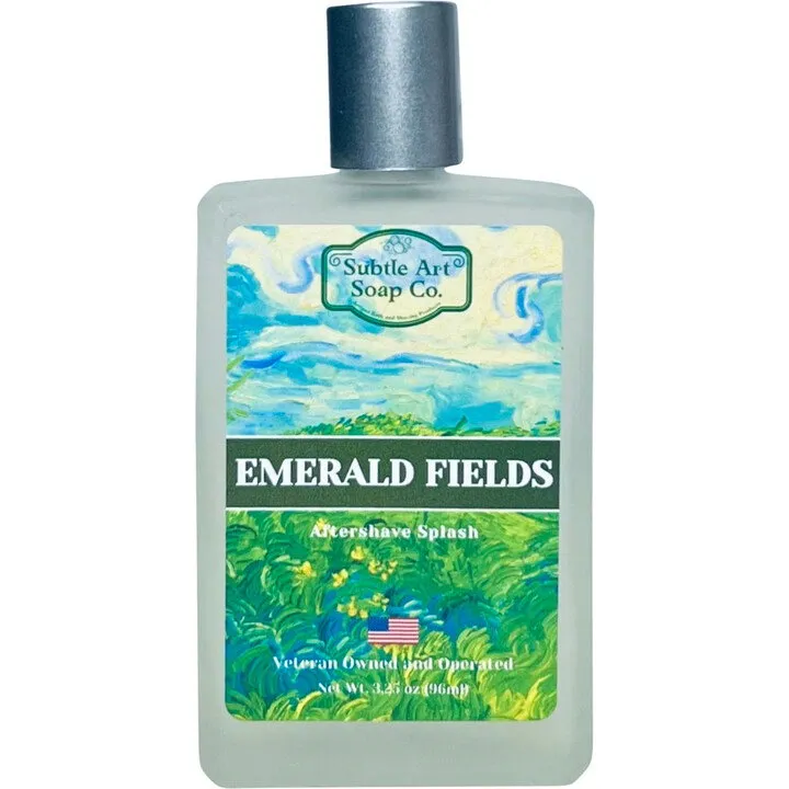 Subtle Art Soap Co. Emerald Fields parfüm şişesi