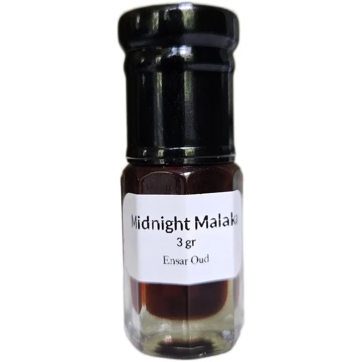 Ensar Oud Midnight Malaka parfüm şişesi