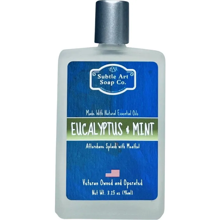 Subtle Art Soap Co. Eucalyptus & Mint parfüm şişesi
