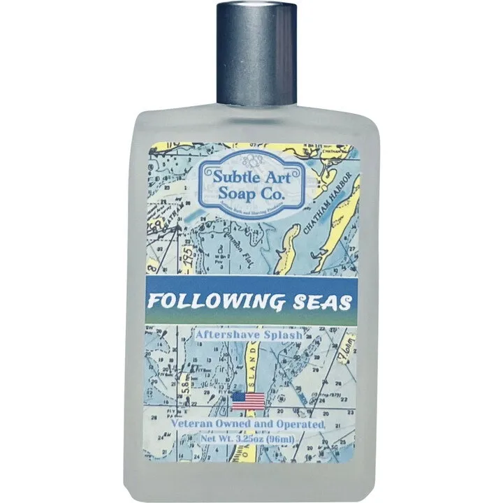 Subtle Art Soap Co. Following Seas parfüm şişesi