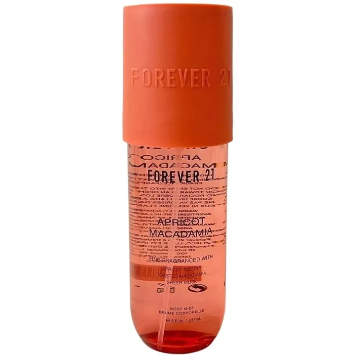 Forever 21 Apricot Macadamia perfume bottle